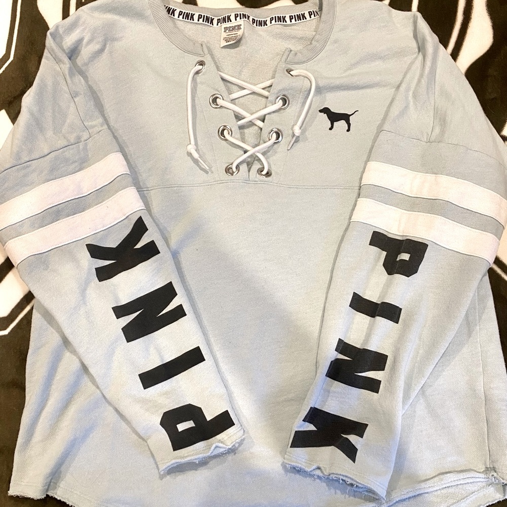 PINK Victoria’s Secret lace up top